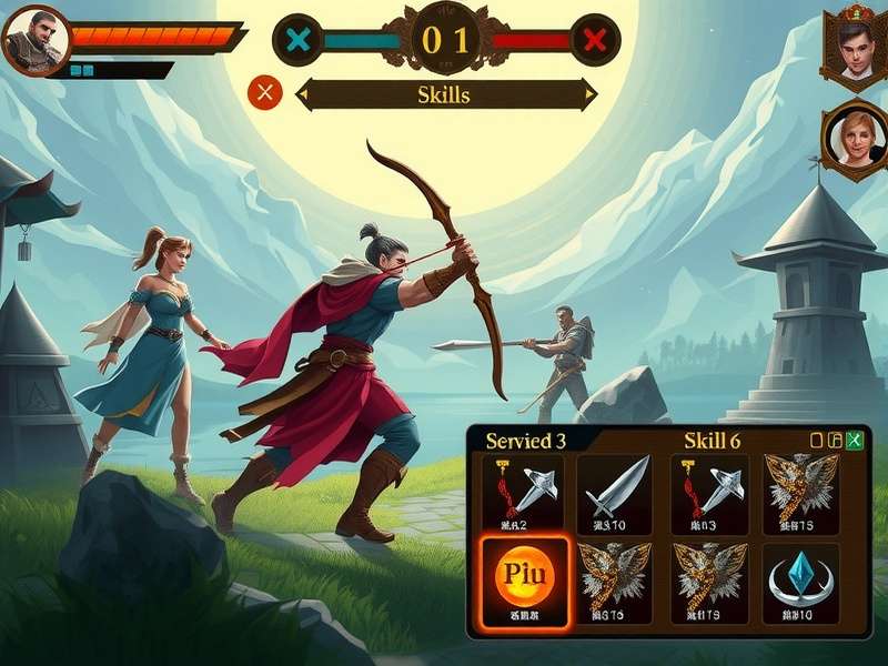 Archero Warrior skill tree